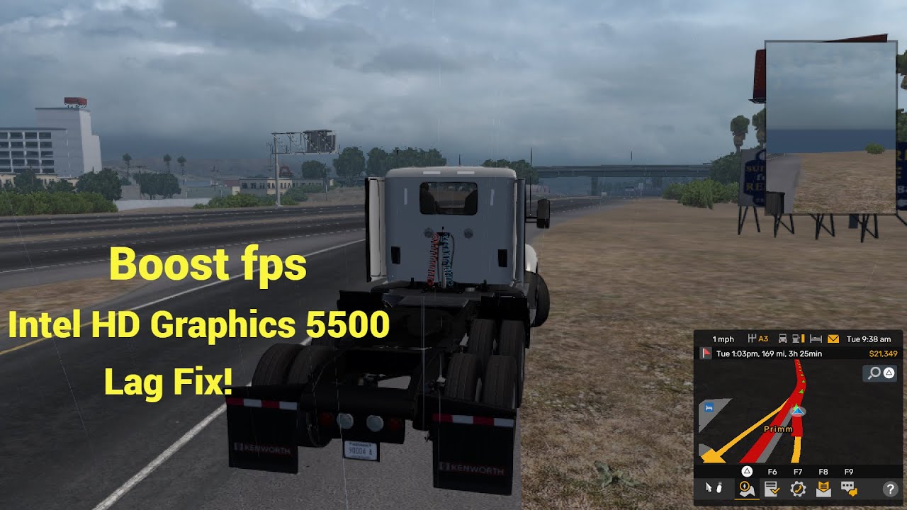 How to Boost fps in American Truck Simulator With one setting ️With ...