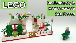 LEGO MOC Hacienda-Style House Facade