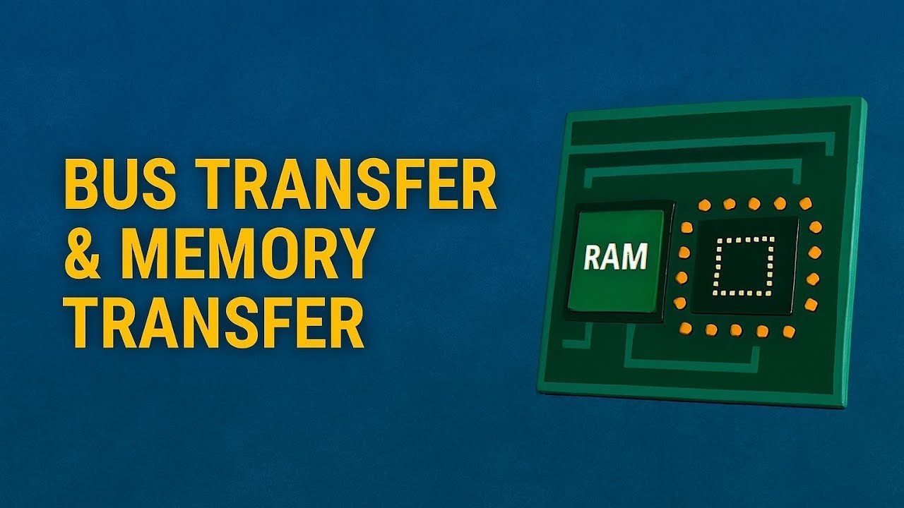 Bus Transfer & Memory Transfer | COA Lecture 3 | Telugu + English Explanation