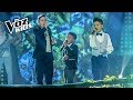 Robert Farid, David Tarapues y Juanse cantan Los Caminos de la Vida | La Voz Kids Colombia 2018