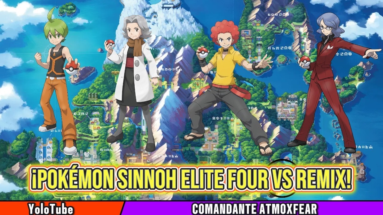 Pokémon Sinnoh Elite Four Battle Theme REMIX