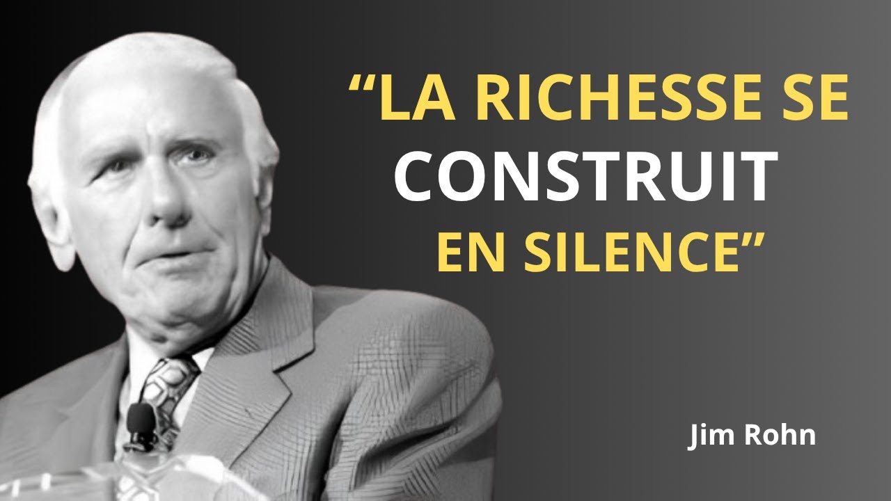 Comment développer une discipline de fer pour réussir : Les secrets de la richesse | Jim Rohn.