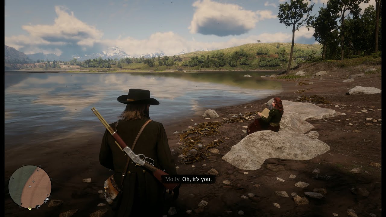 Errand Boy: Molly's Mirror Request. Red Dead Redemption 2, 4K.