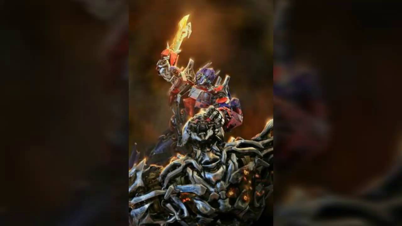 Optimus kills Megatron YouTube
