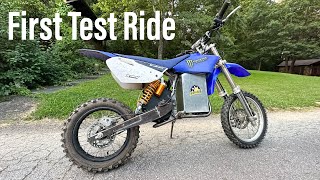 Electric YZ85 Dirt Bike - Part 4