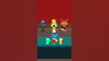 POV Colour Match Puzzle Challenge ft  Squid Game 🔴🟡🔵 #Sprunki #Incredibox #SquidGame2 #ColorPuzzle
