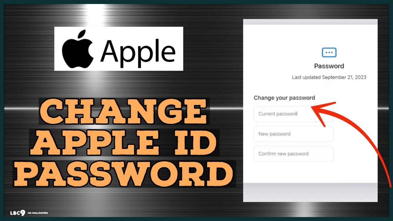 How to Change Apple ID Password 2023? - YouTube