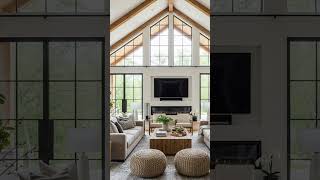 Modern Farmhouse Grandeur Vaulted Ceilings & Natural Light