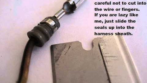 Evo/DSM Easy Squeeze Injector Connectors