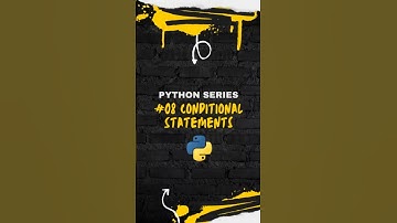 #08 Conditional Statements in Python | if, ifelse, elif, nested if | In Tamil #pythonforbeginners