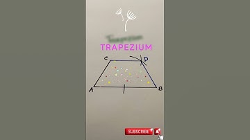 construct a trapezium | trapezium drawing #shorts #geometrytutorial #trapezium