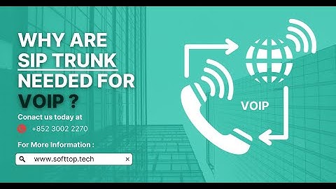 Why Are SIP Trunk Needed In VoIP : The Necessity of SIP Trunks in VoIP Systems