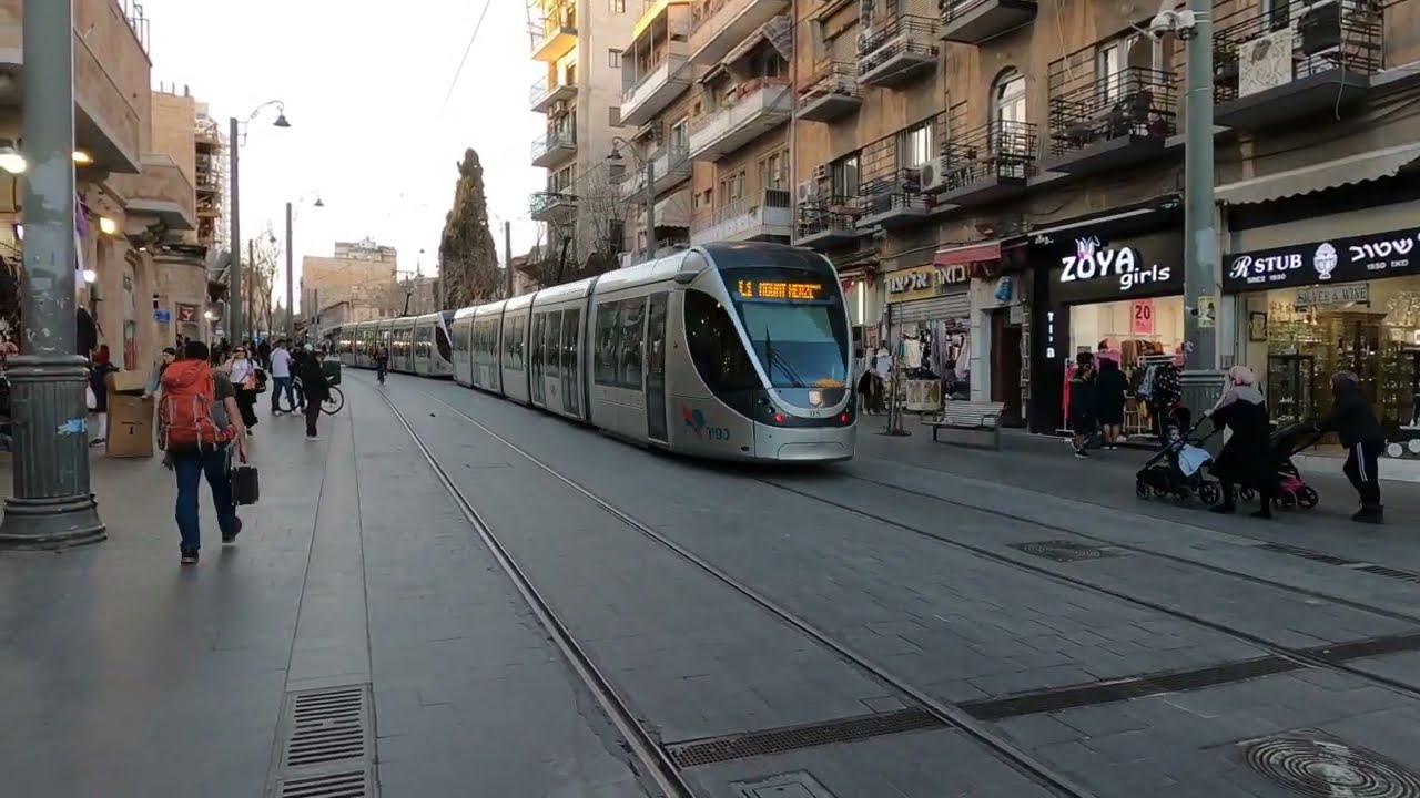 Citadis 302 Jerusalem tram