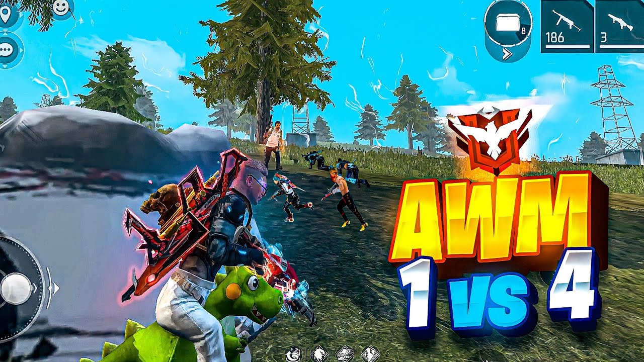 DJ ADAM IS Back ! AWM का जलवा 🔥 Garena Free Fire