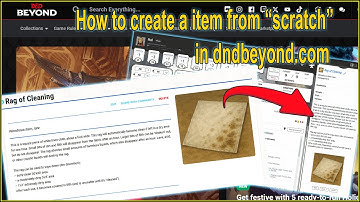 How to make a simple and quick magic item in dndbeyond.com #dnd #gaming #dungeonsanddragons