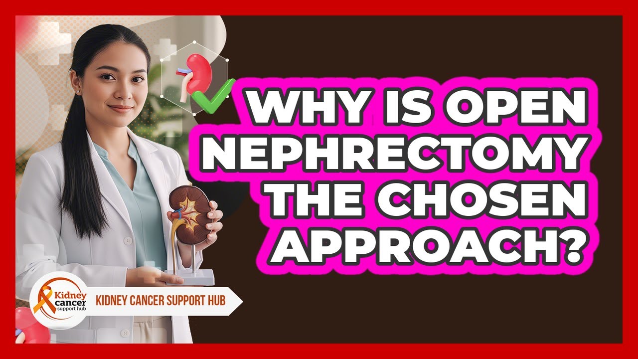 Why Is Open Nephrectomy The Chosen Approach?
