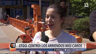 Santiago Centro: Los arriendos más caros