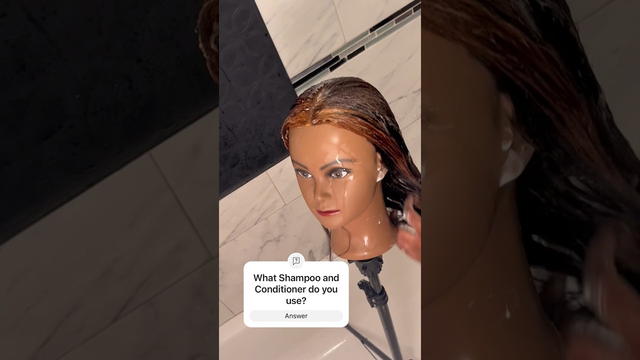 How To Wash A Mannequin Head 🧖🏽‍♀️ 