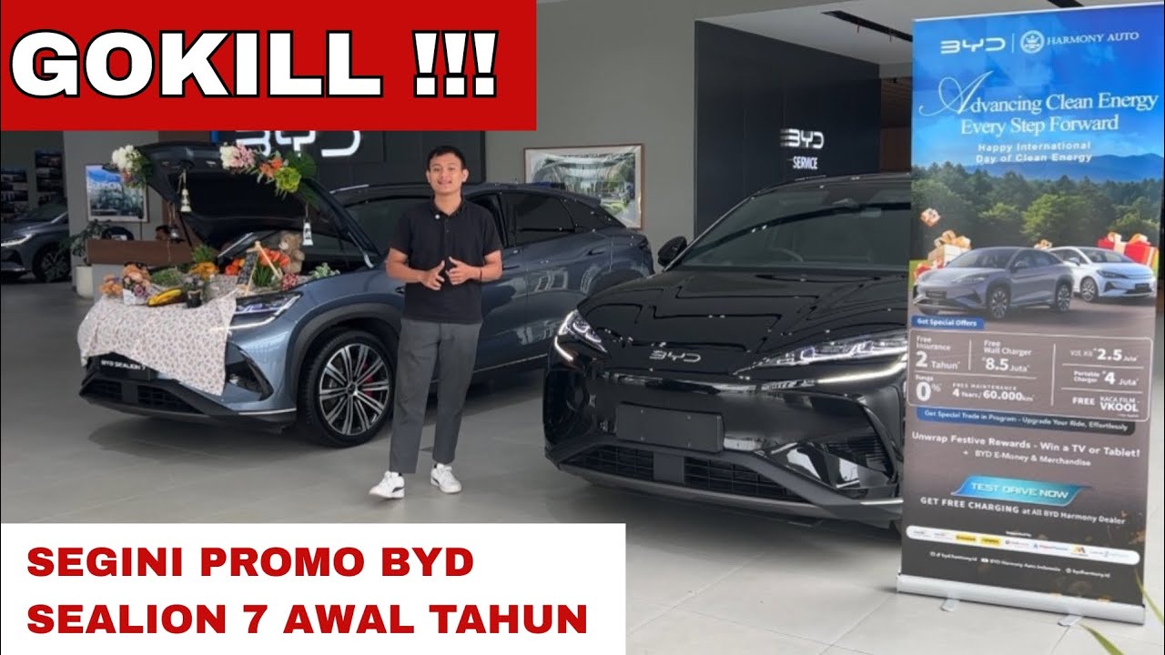 GOKILLL ‼️, SEGINI PROMO BYD SEALION 7 AWAL TAHUN 😱