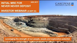 Gascoyne Resources Investors Webinar