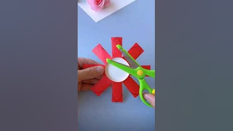 Làm Đèn Lông Hoa Sen Từ  Cốc Giấy || Đồ Thủ Công