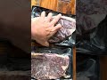Jumbo 14 Day Dry Aged Sirloin Steaks - maybe the best Chicken Fried Steak ever.  #sirloin