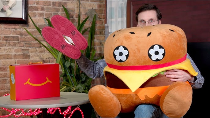 Vandy The Pink Giant Burger Plush Toy