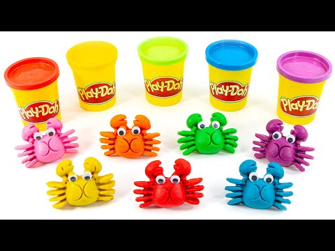 알록달록 꽃게가 모였어요 꽃게들이 무슨 모양을 만들까요 The colorful <strong>blue</strong> crabs are gathered. What shapes do they <strong>make</strong>?