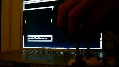 Arduino/Processing Pong