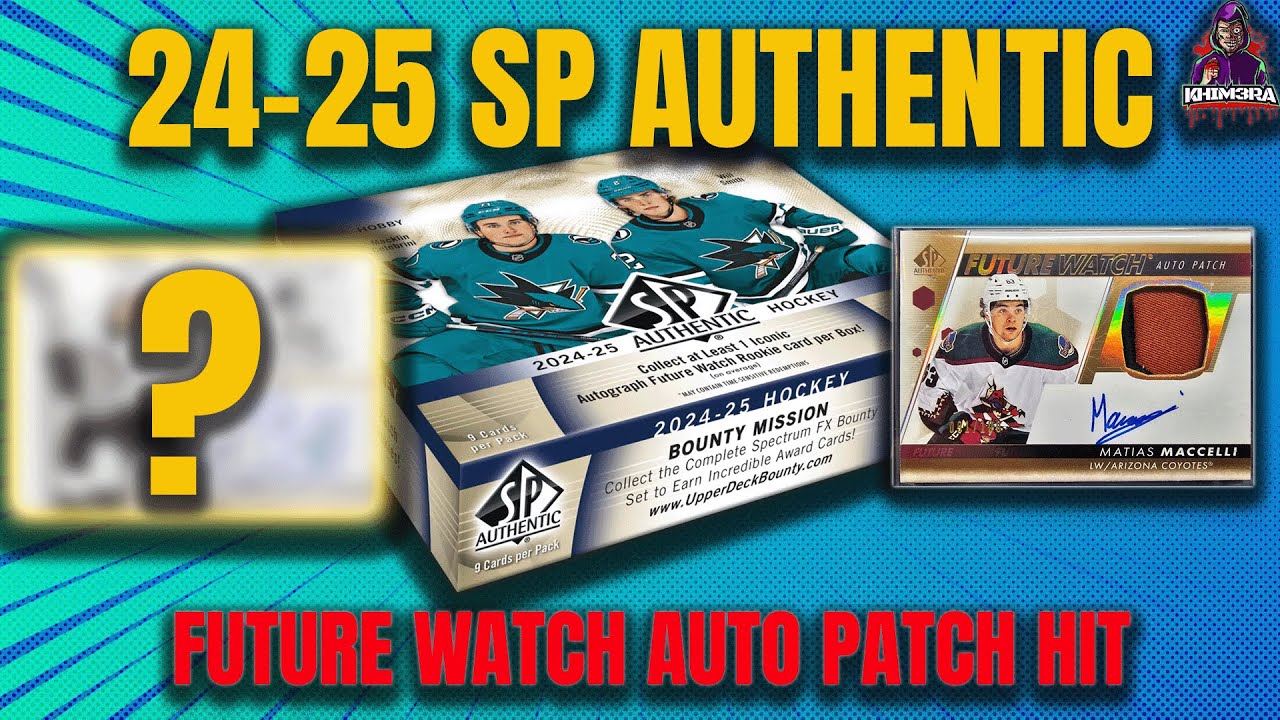 Future Watch Auto Patch? Opening 2x 24-25 SP Authentic hobby boxes
