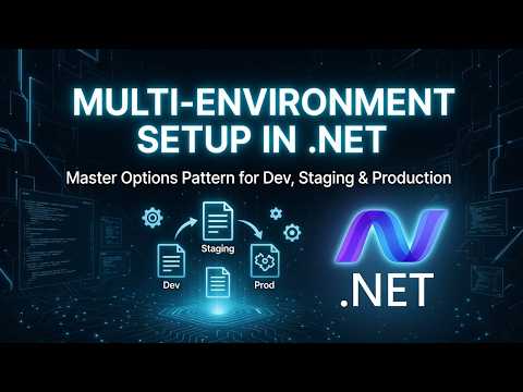 How to Configure Multiple Environments Using the Options Pattern in .NET