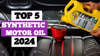 TOP 5 - BEST SYNTHETIC MOTOR OIL IN 2024🔥🔥🔥 by ARA Review ZONE 132 views 3 months ago 8 minutes, 6 seconds