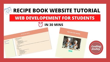 CREATING RECIPE WEBSITE in 30 mins | WEBSITE FOR STUDENTS | CODE.ORG WEB LAB PART-24 | TUTORIAL