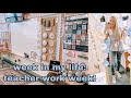 WEEK IN MY TEACHER LIFE: teacher work week!