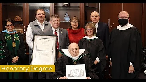 Tiffin University Confers an Honorary Degree to Wi...