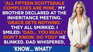 At The Inheritance Meeting, My Brother Claimed All 15 Properties - I've Owned Them Since 2019...