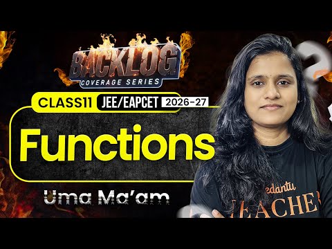 JEE & EAPCET Maths Daily Live Series - Strategy, High weightage Chapters