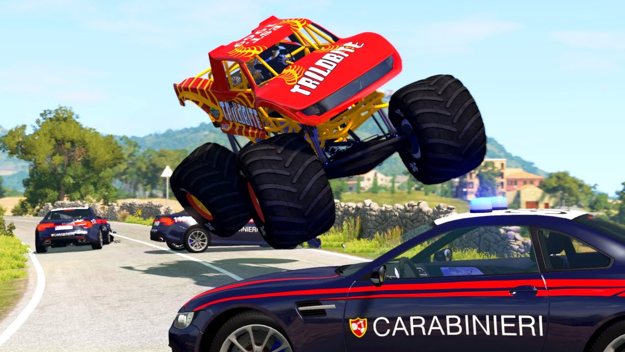 Beamng drive crd monster truck