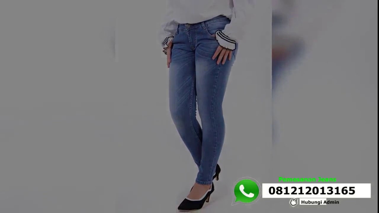  0812 1201 3165 Celana  Jeans Wanita  2021  YouTube