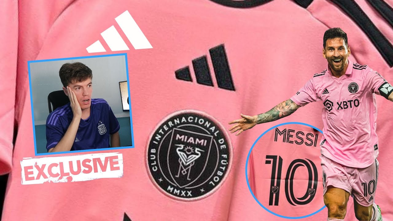 Se reveló la nueva camiseta del Inter Miami que usará Lionel Messi en la  temporada 2024