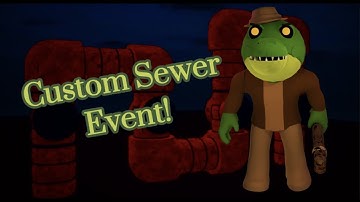 Sewer Drain Event.🛠️😱(Roblox Piggy Build Mode)