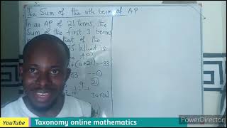 The Sum of the nth term of AP involving simultaneous equations
