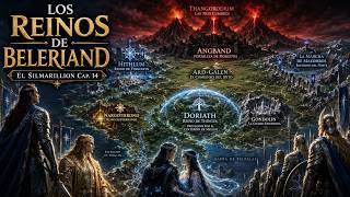 El Silmarillion Capítulo 14: De Beleriand y sus Reinos | El Mapa de la Guerra contra Morgoth