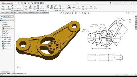 SolidWorks Tutorial for Beginners | Exercise 33