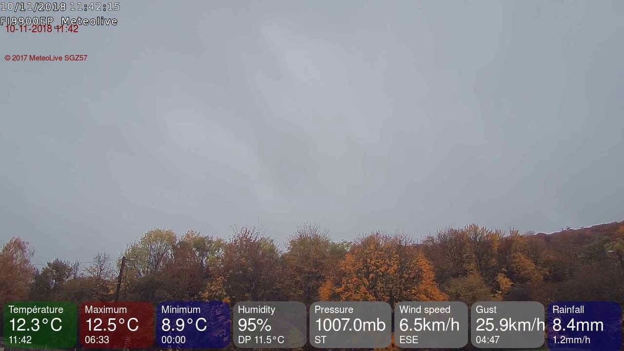 2018 11 10 MeteoLive Webcam SEREMANGE ERZANGE FR57 YouTube 2018-11-10-meteolive-webcam-seremange-erzange-fr57-youtube