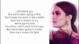 Give Me A Reason by Jillian Rossi Lyric Video