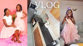 Settling InTo OUR NEW HOUSE, Taraji's Birthday, Arranging our kitchen & Bedrooms /Moving Vlog Series