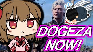 Ichigo wants Astarion to do DOGEZA apology to her