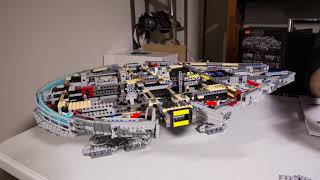 Millenium Falcon Build Timelapse