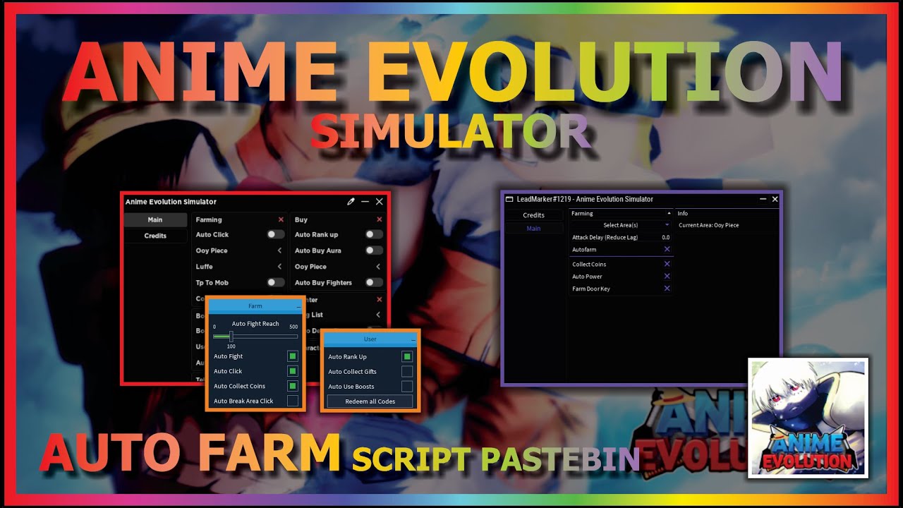 Anime Evolution Simulator Script (2023) - Gaming Pirate